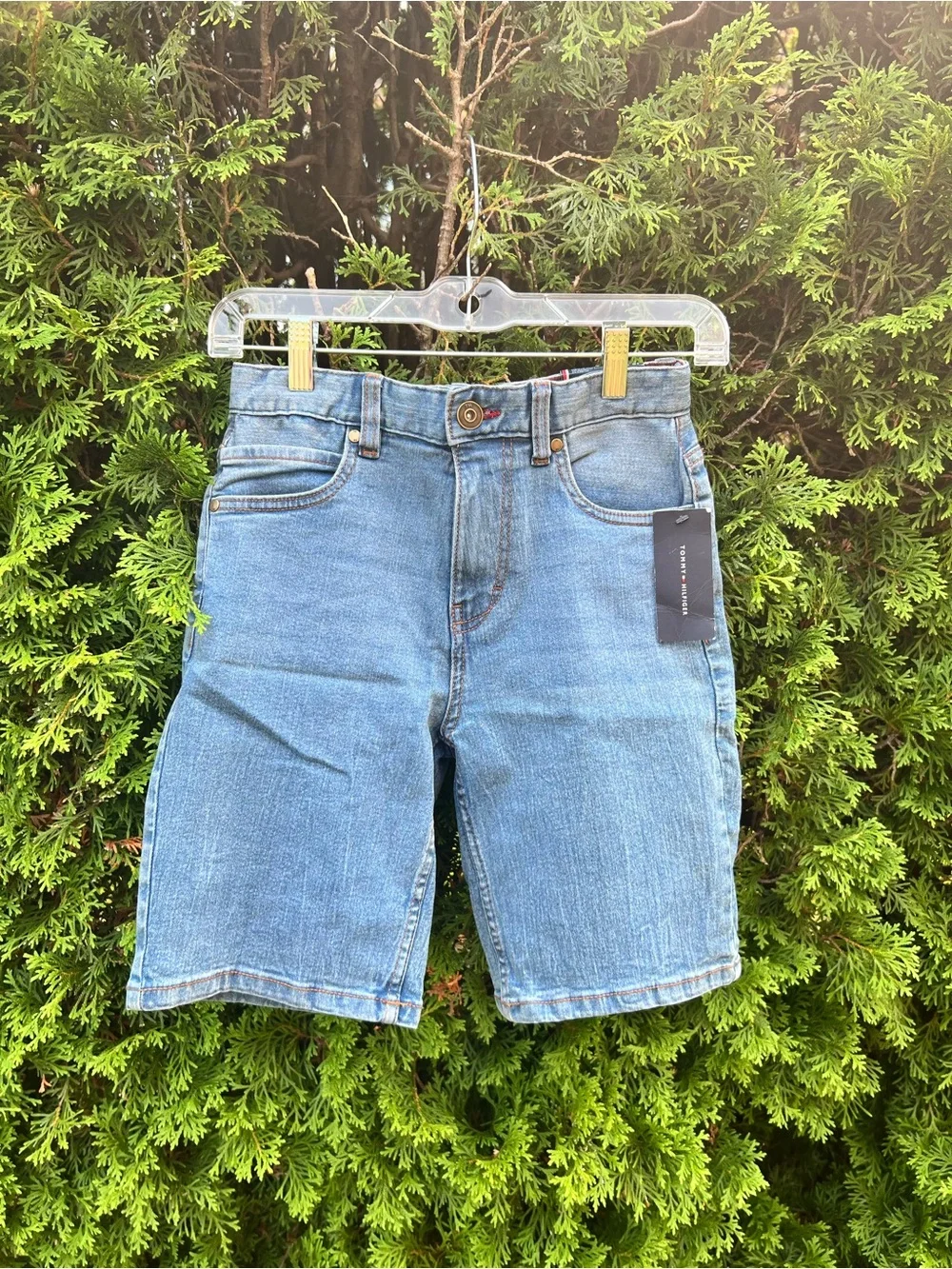 Tommy Hilfiger Light Blue Denim Jean Shorts